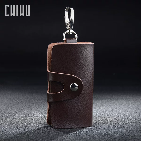Women's Leather Storage Key Bag for Home Use, Promotional Gift Key Bag, Fashionable Men's Personalized Key Bag