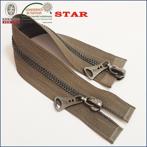 STAR拉链 5#金属双开口拉链  厂家直销，量大优惠