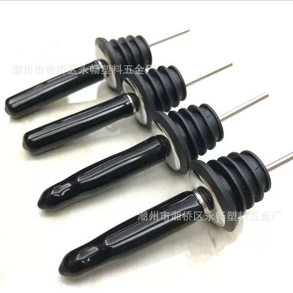 304 long plastic cap wine pourer