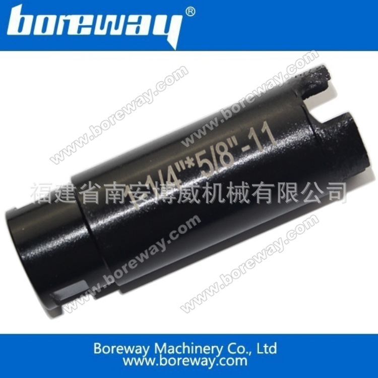 出口级高品质金刚石钻头 直径32mm金刚石钻管 1-1/4''金刚石钻头
