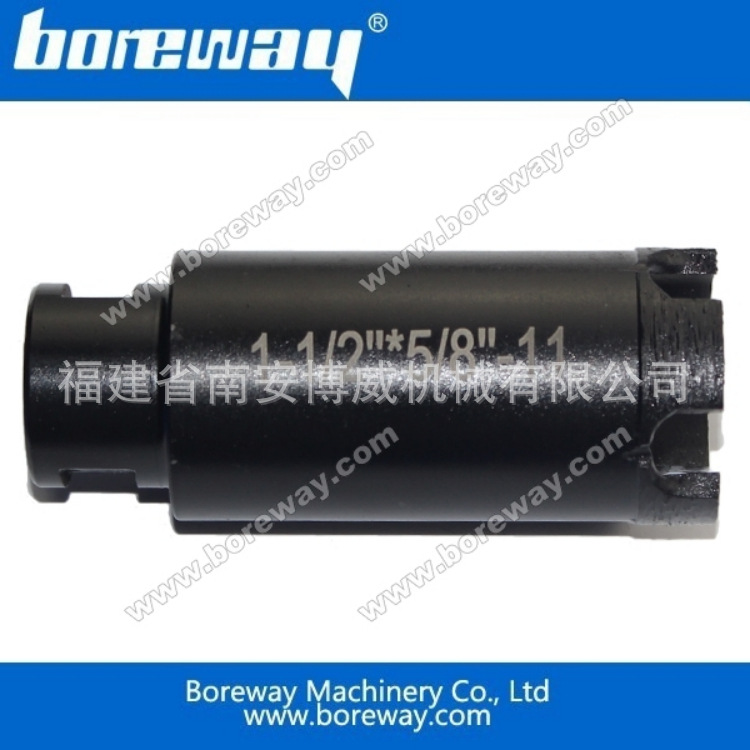 供代理批发金刚石钻头 直径1-1/2'' 38mm金刚石钻管 优质石材钻头