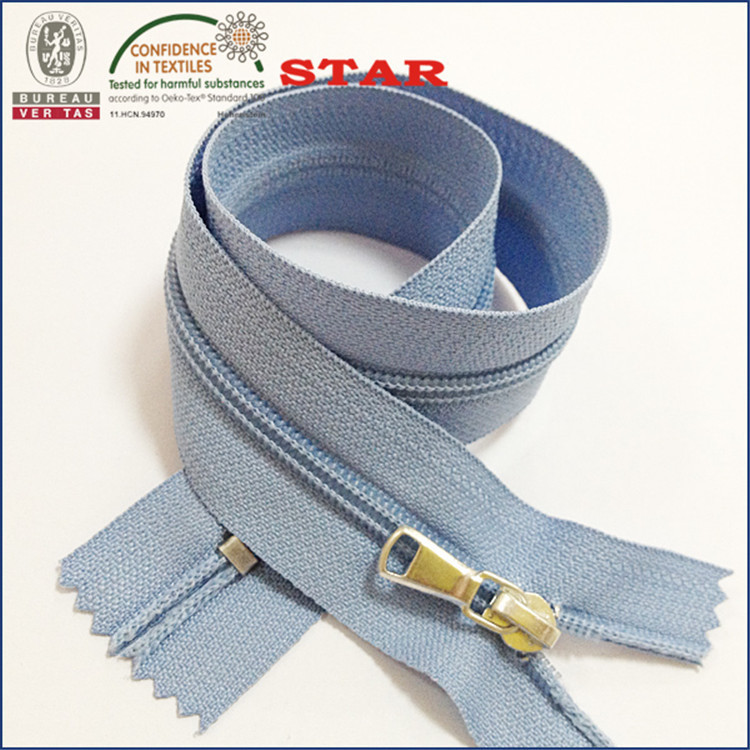 5 # Nylon Closed-End Zipper, Flame-Retardant, Waterproof, Multi-Purpose Zipper for Home Textiles, Customizable for Clothing Use