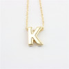 Fashionable necklace, accessory, chain for key bag  with letters, European style, wholesale