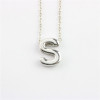 Fashionable necklace, accessory, chain for key bag  with letters, European style, wholesale