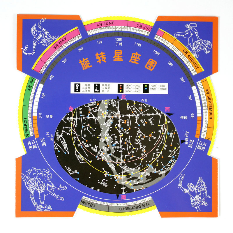 星图旋转星盘天文爱好者观星助手好搭档配件望远镜星空观星