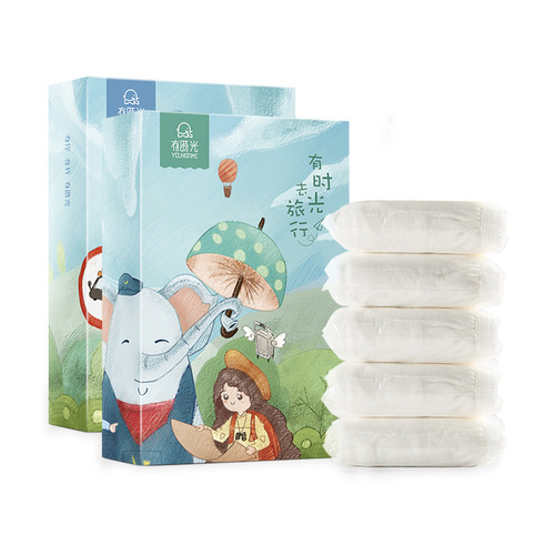 There is time for children's disposable underwear, individually packaged pure cotton men's and women's shorts, student travel, no-wash pure cotton, daily disposable