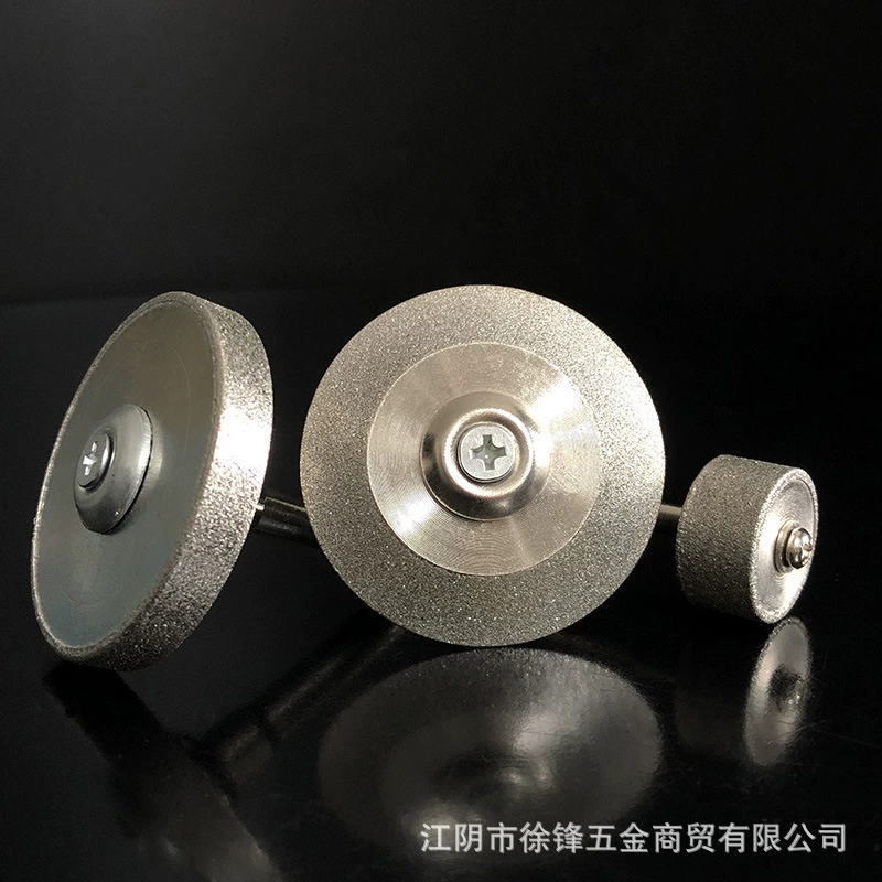 Источник происхождения Алмазный Малый шлифовальный круг с ручкой Шлифовальный круг Плоский шлифовальный круг с двойным наклонным углом Портативный электрический шлифовальный станок 8006