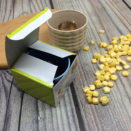 Creative kitchen gadgets stainless steel corn planer thresher planer corn kernel separator peeler peeler