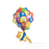 Cartoon balloon, decorations, with little bears, wholesale