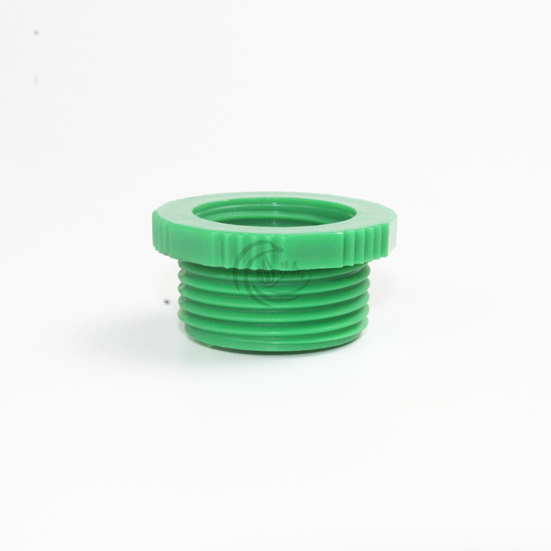 Junta de conversión de plástico verde de 4 puntos a 6 puntos se puede conectar a la bifurcación del pezón Jardín Jardín accesorios de tubería