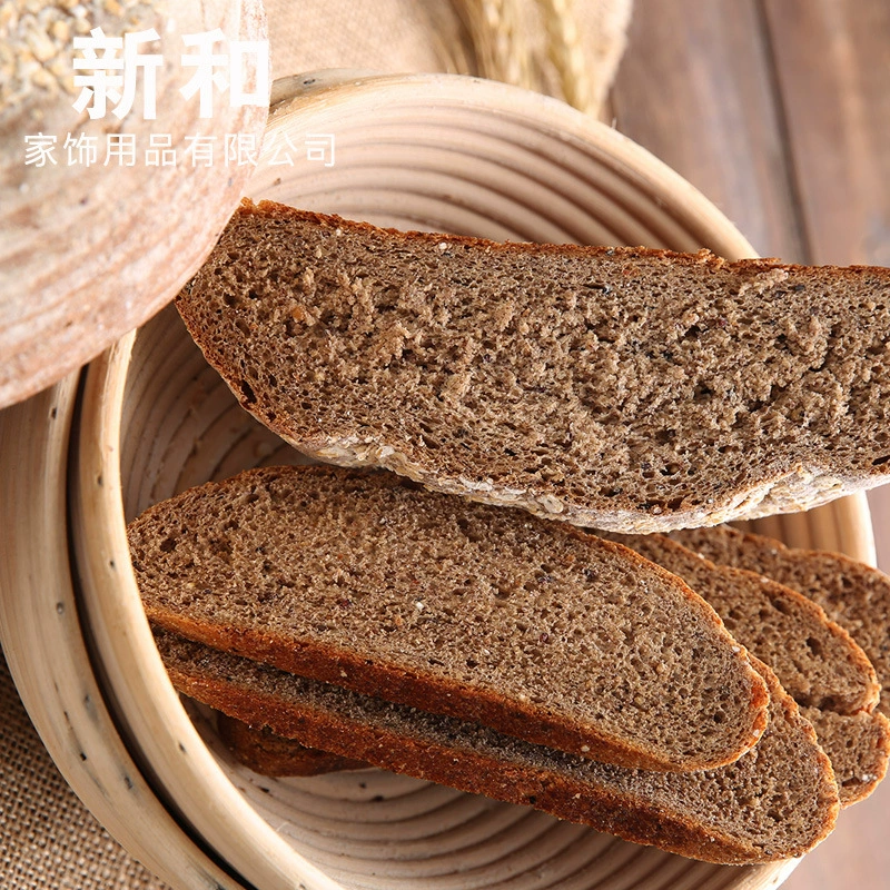Плетёная индонезийская корзина из ротанга для брожения, кухонные принадлежности, корзина для хлеба, круглая корзина из ротанга, форма для хлеба, корзина для брожения хлеба