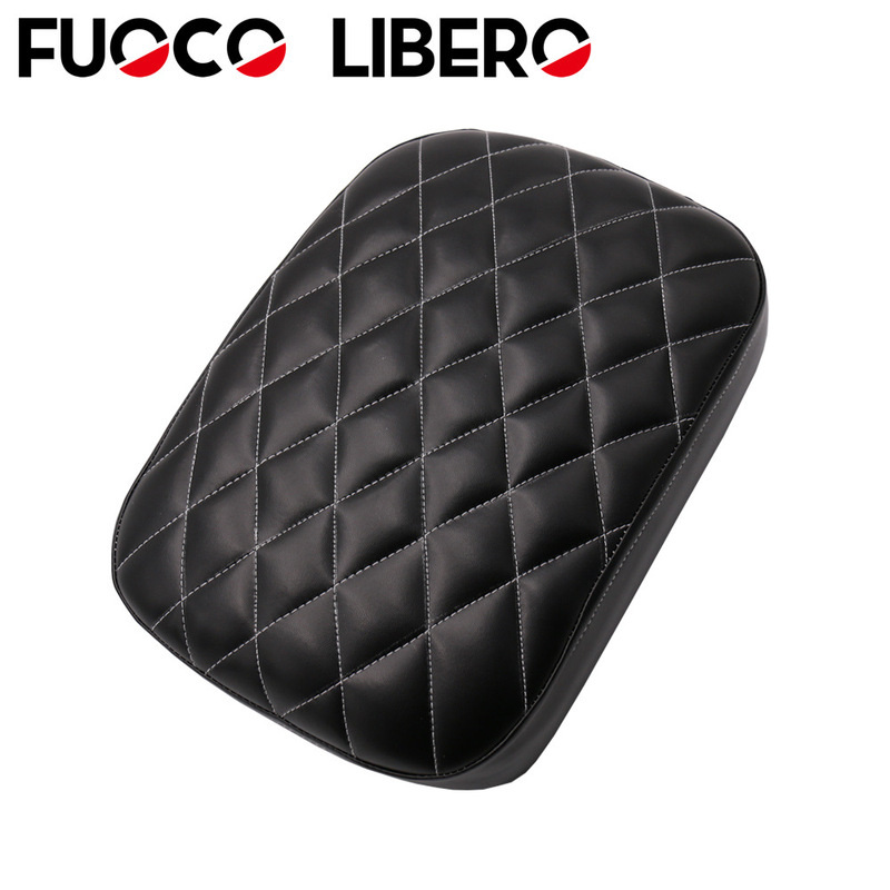 Suitable for Harley Motorcycle Modification Accessories Xl883 1200 X48 72 Suction Cup Rear Seat Cushion Retro Rhombus