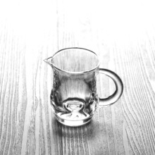 厂家批发玻璃100ml白酒杯醒葫芦型分酒器可印制logo2两带柄分酒壶