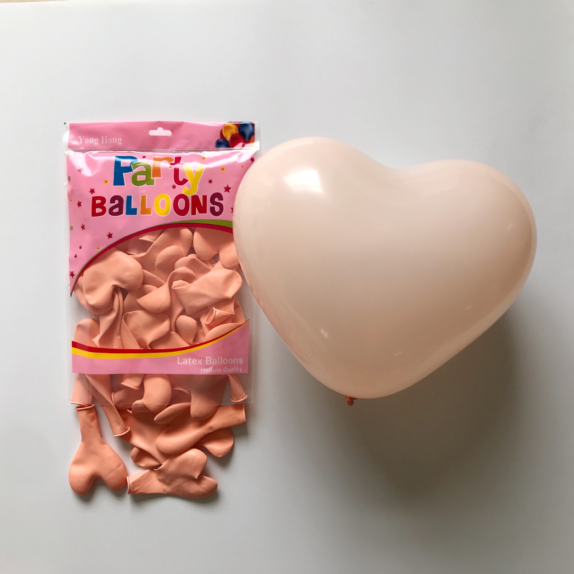 2,2G arreglo de cumpleaños de globo en forma de corazón Día de San Valentín confesión romántica globo en forma de corazón globo macaron al por mayor