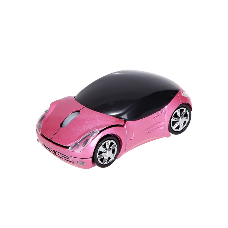 En stock transfronterizo caliente Ferrari ratón 2,4g inalámbrico portátil de escritorio coche personalizado ratón creativo