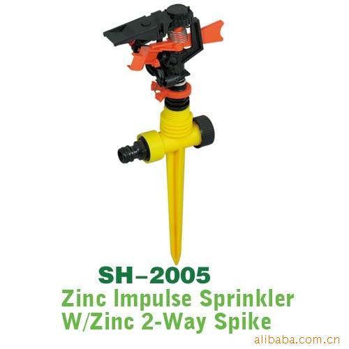 洒水器，可调地插草坪喷头,园林喷头，自动旋转喷头,园艺喷头