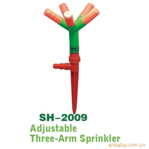 洒水器五头地插草坪喷头花园喷头自动旋转灌溉喷头园林喷头