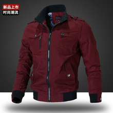 速卖通亚马逊立领男士水洗夹克棉军工装户外休闲外套潮一件代发