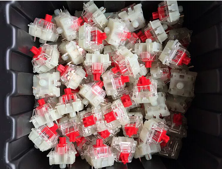 Оригинальная клавиша CHERRY Cherry MX Red для игровой/офисной механической клавиатуры, корпус переключателя KEY SWITCH MX2A-L1NA