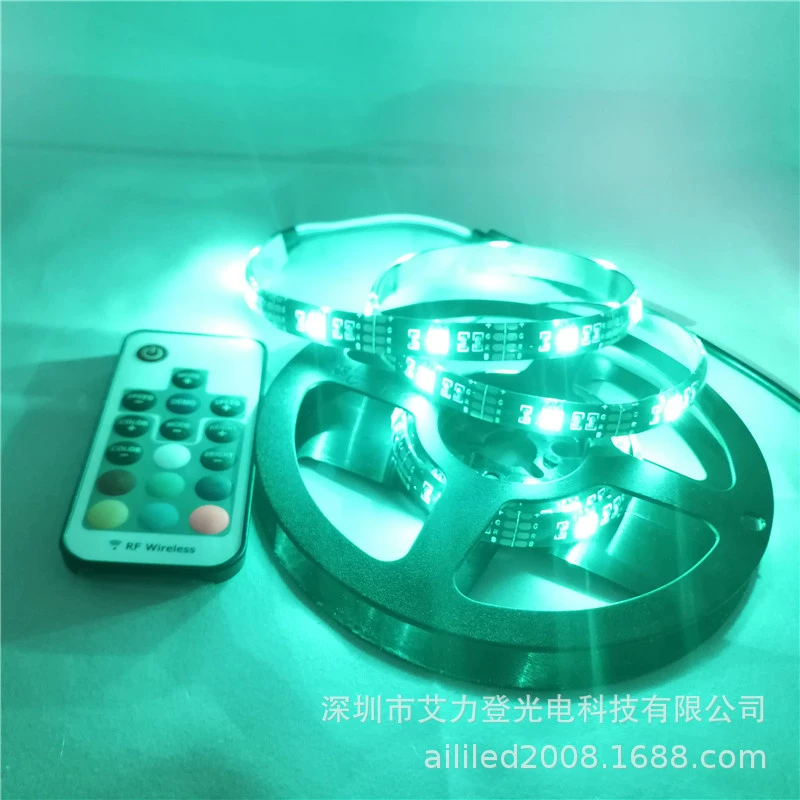 Светодиодная лента 17-клавиш RF5050 5V с USB5V RGB подсветка лента телевизионной подсветки
