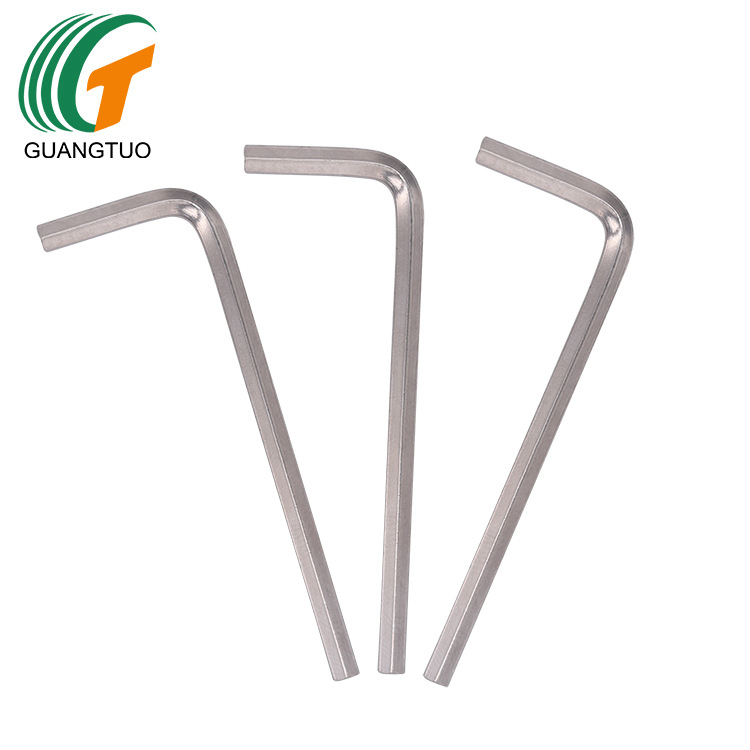 供应钻孔内六角扳手防盗内六角扳手 L型内六角扳手广拓