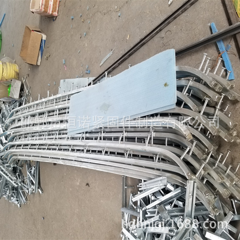 52*34弧形哈芬槽道 弧形预埋槽钢 弧形预埋槽道恒诺厂家供应