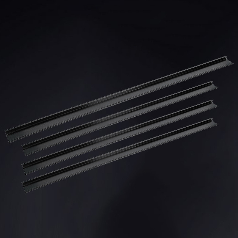 Suministro PA66 de polietileno de ultra alto peso molecular carril de guía de cadena PA66 perfil de extrusión guía carril accesorios tira de plástico