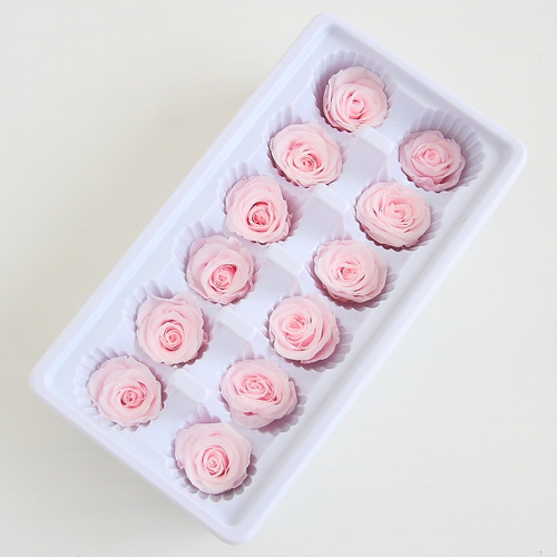 3-4cm Class B immortal flower keychain making car hanging accessories gift box preserved flowers diy auxiliary material garland