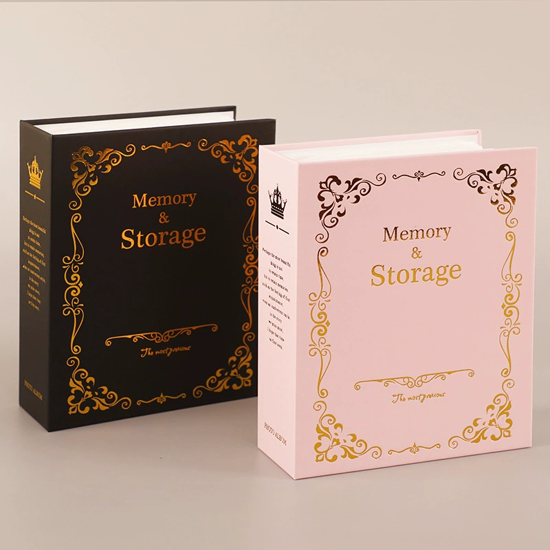 Photo Album Memory & Storage, 6-inch Decorative Photo Storage System, Hardcover Binder
