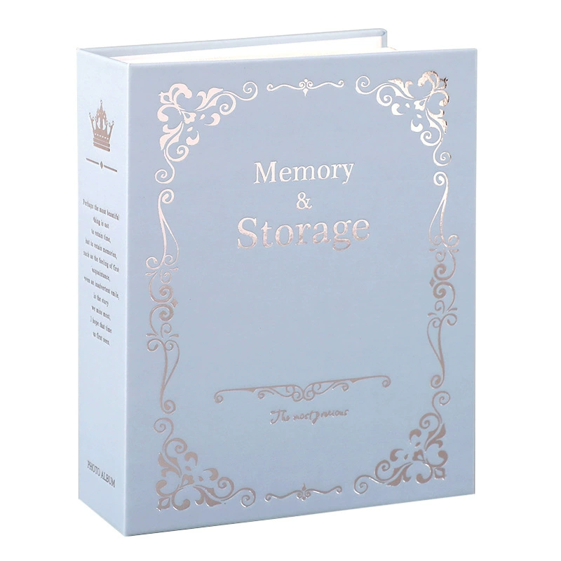 Photo Album Memory & Storage, 6-inch Decorative Photo Storage System, Hardcover Binder