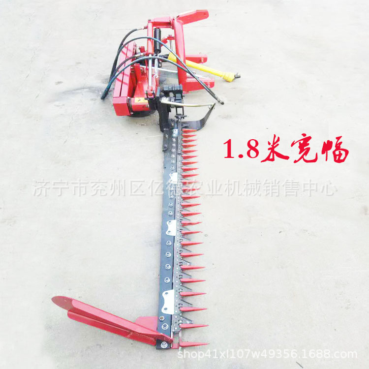 往复式割草机拖拉机后置割草机多功能收割机草芦苇割晒机效果好