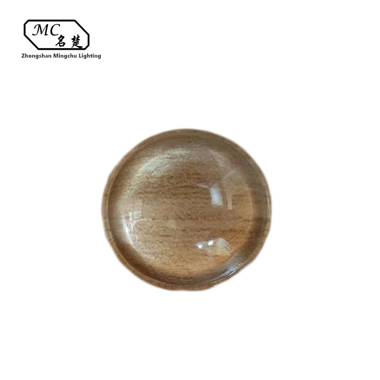 30*10mm玻璃透镜 小功率射灯可调节多角度LED聚光学透镜灯饰配件