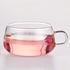 Hongmei Tea Cup Thickening Belt Covered Tea, Detonish Cooler, High Borzani Woods Tea Cup Office Cup round fun glass