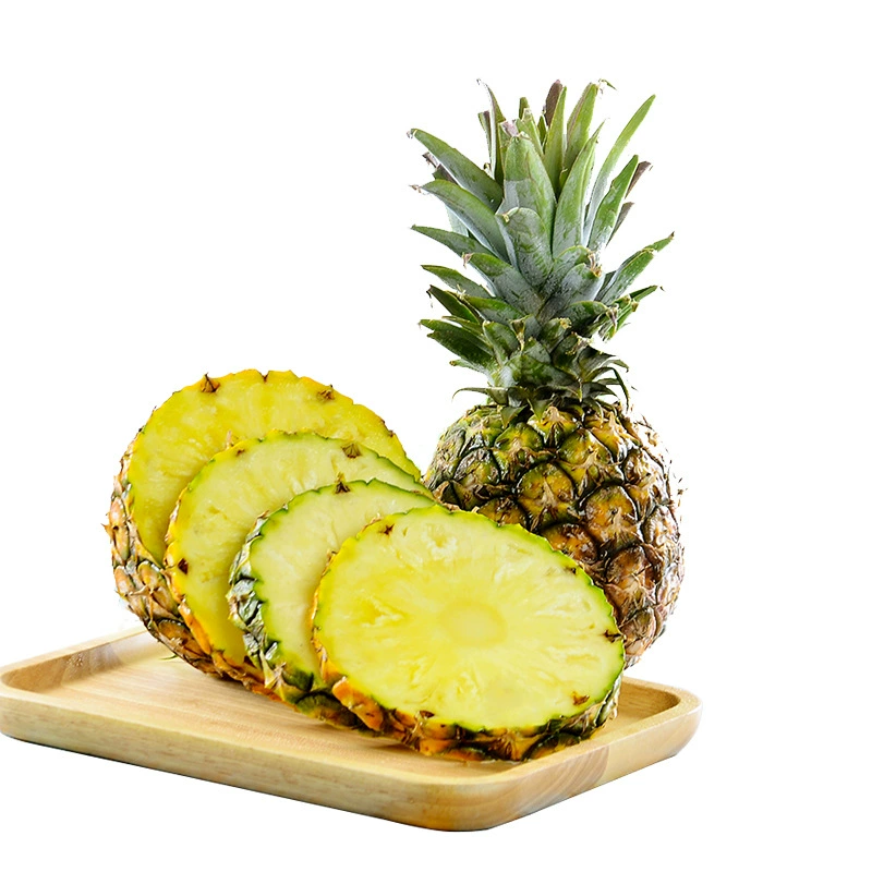 Ананас Golden Diamond с острова Хайнань, прямая доставка, 3/ 4kg шт., сезонный свежий тропический фрукт в подарочной коробке, не ароматный ананас Xiwen.
