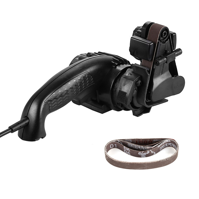 Afilador de cuchillos eléctrico automático de mano para el hogar afilador de cuchillos de cocina adecuado para una variedad de cuchillos velocidad ángulo ajustable