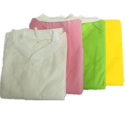 源头大量供应化验室参观服一次性实验服无纺布工作服纽扣魔术贴Z