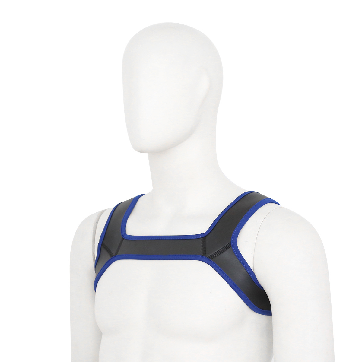 Ataduras eróticas para adultos para hombres, productos sexuales para uso en escenario, correas de cuero, armadura, arnés de cabeza de perro, ropa para exportación image 6