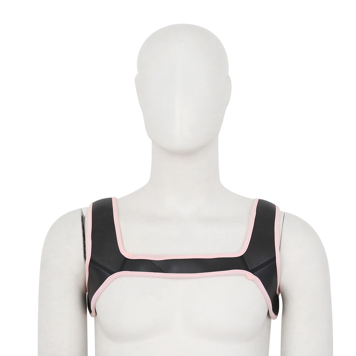 Ataduras eróticas para adultos para hombres, productos sexuales para uso en escenario, correas de cuero, armadura, arnés de cabeza de perro, ropa para exportación image 12