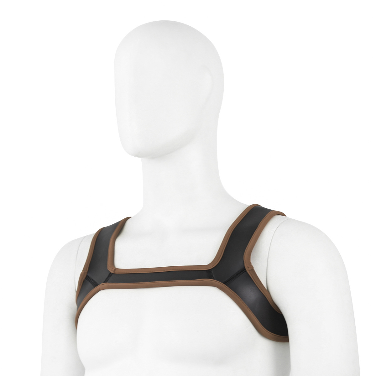 Ataduras eróticas para adultos para hombres, productos sexuales para uso en escenario, correas de cuero, armadura, arnés de cabeza de perro, ropa para exportación image 7