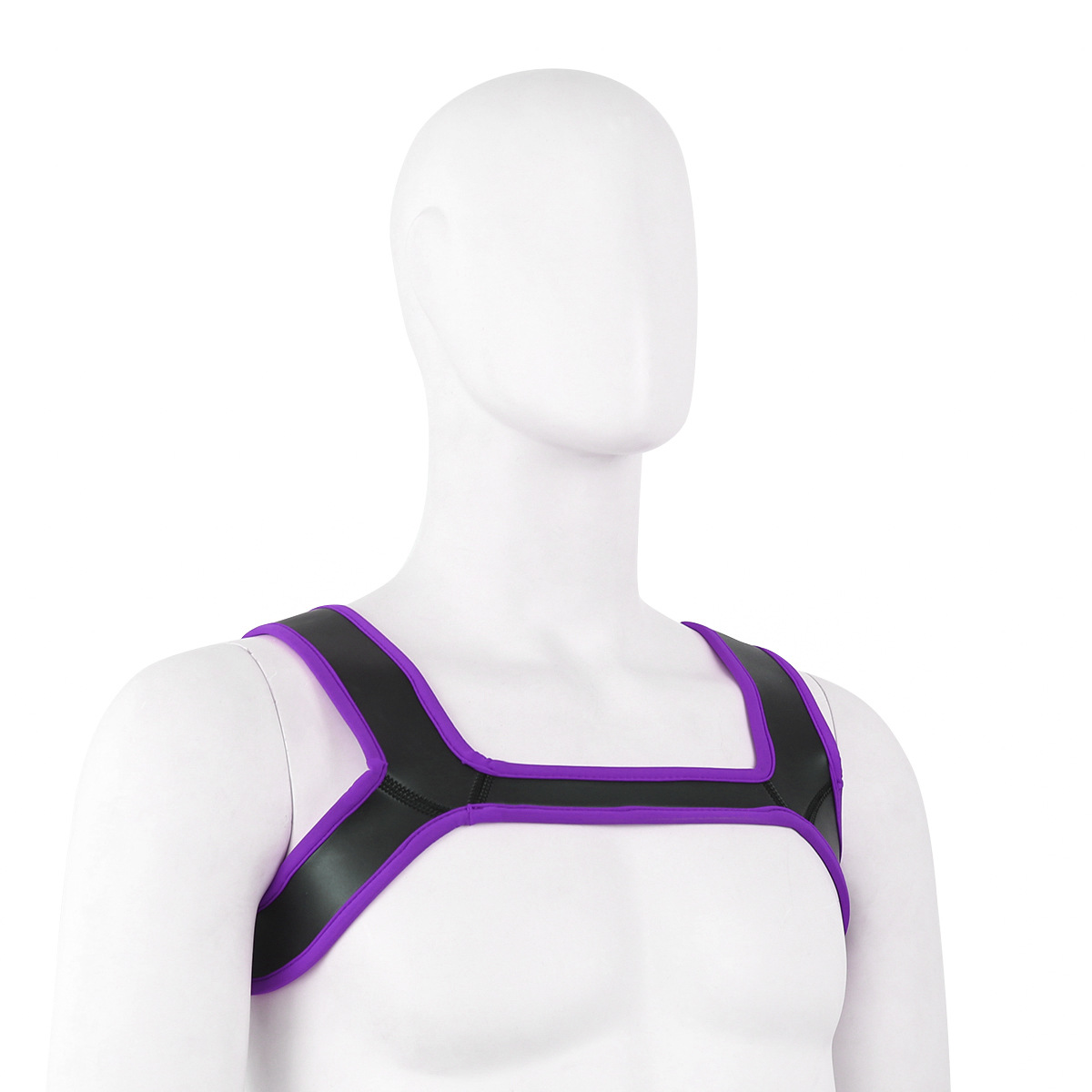 Ataduras eróticas para adultos para hombres, productos sexuales para uso en escenario, correas de cuero, armadura, arnés de cabeza de perro, ropa para exportación image 13