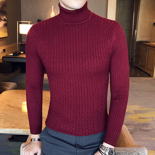 solid color sweater
