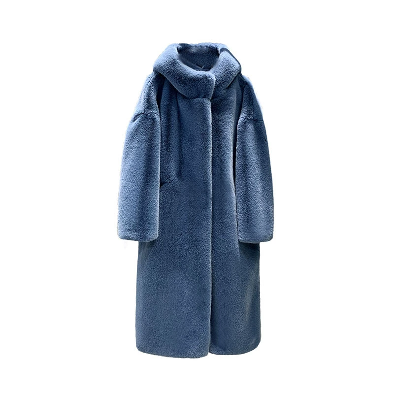 Пальто женское бархат Demi-season, корейский стиль, тёплое длинное пальто, размеры XS–XXL