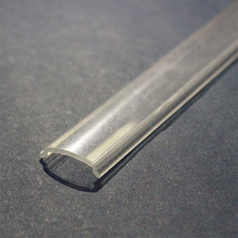 定 制塑料挤出型材加工生产导光灯条pc型材灯具配件