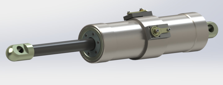 大型直线式可调阻尼器，双向独立调节；用于电力，医疗 船舶等。