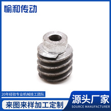 厂家供应开窗机蜗杆套 小模数减速机蜗轮蜗杆磨齿蜗杆减速机蜗杆