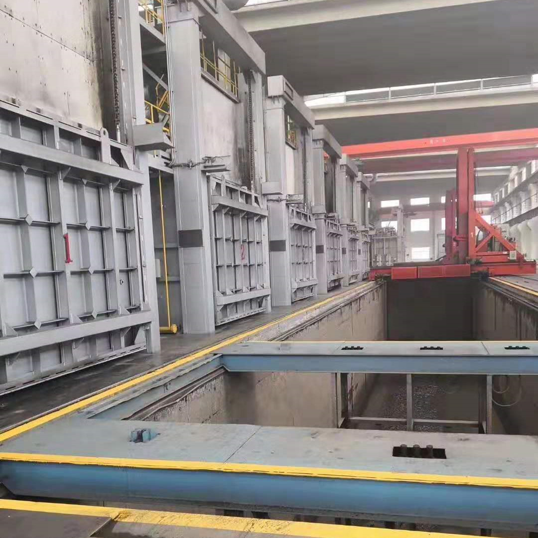 厂家供应箱式快速淬火炉 快速调质生产线 叉车炉 带铲车箱式炉