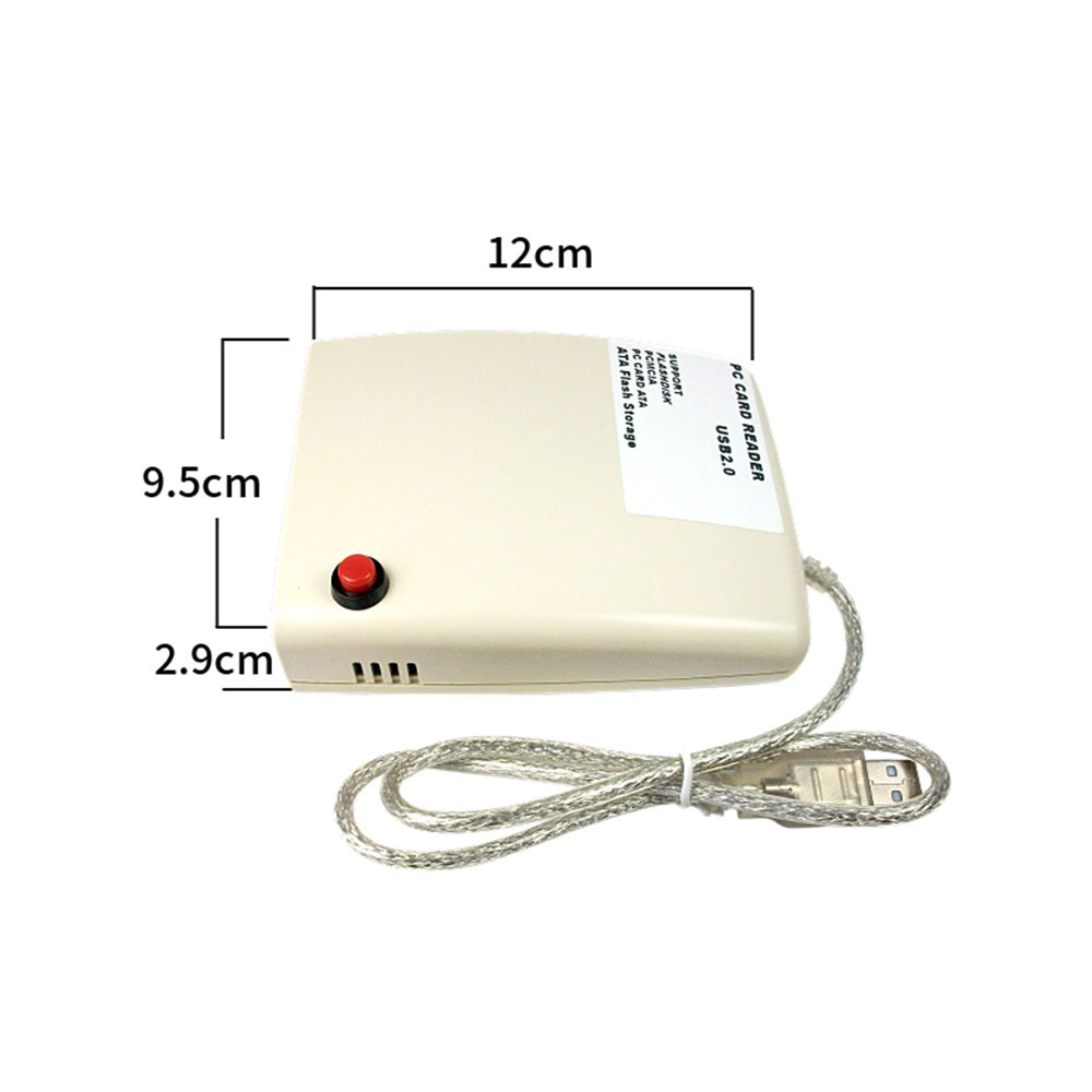 El lector de tarjetas de Yue Zhongcheng USB2.0 PCMCIA leyó la tarjeta del disco de destello de la tarjeta 68