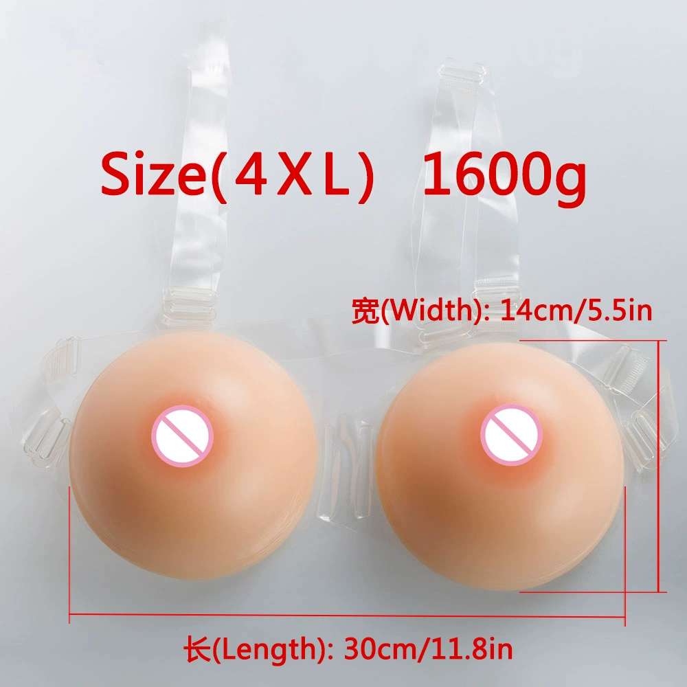 Breast prosthesis, silicone breast, silicone cream, new collection, for transsexuals, cosplay, increased thickness