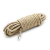 Primitive hemp rope 10 meters-with metal head