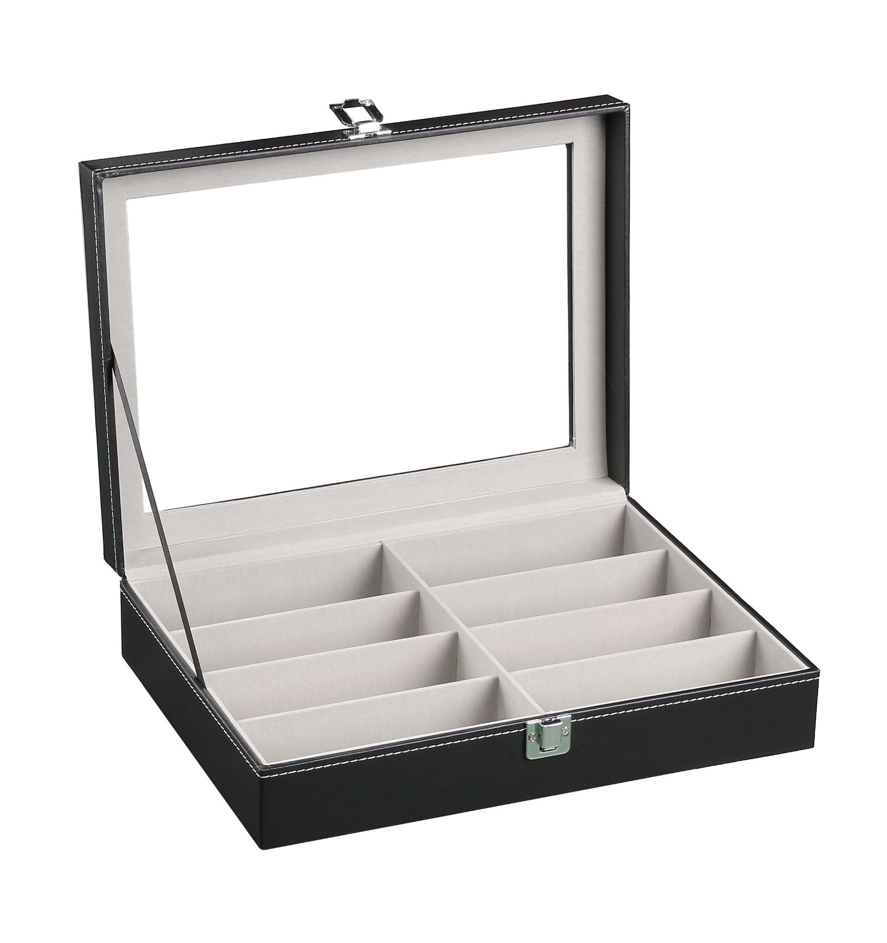 8칸 내부 그레이 안경 케이스 1호